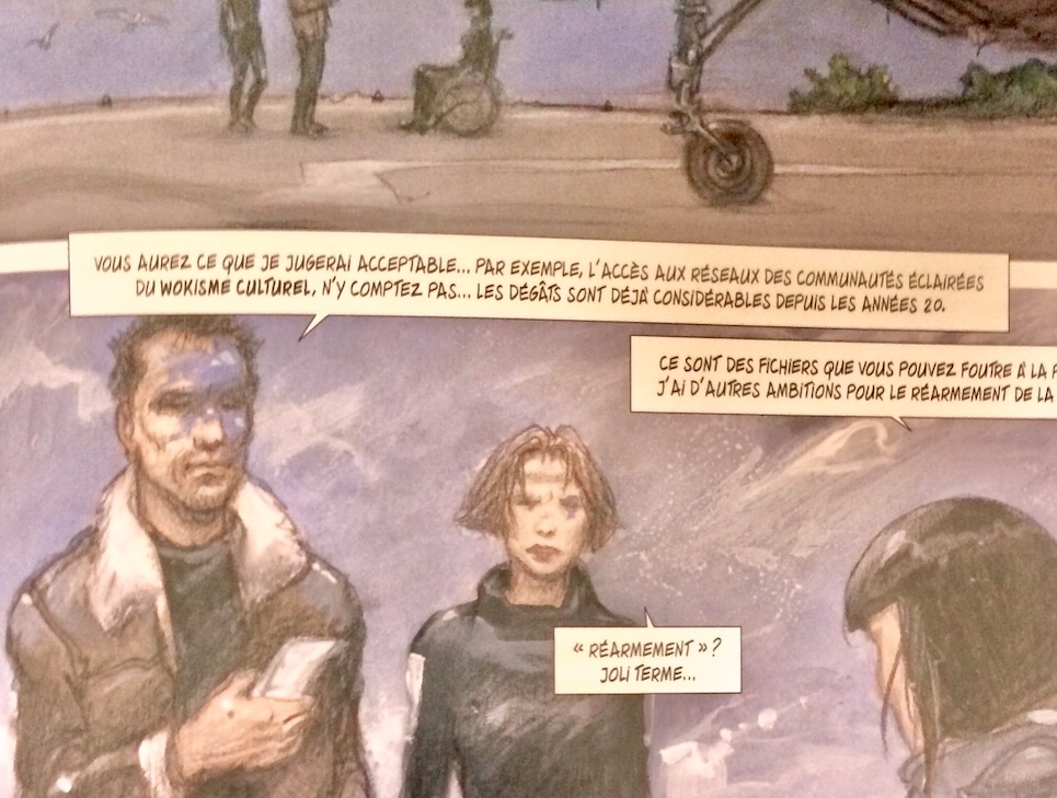 Dans son nouvel album, Enki Bilal attaque donc ce qu'il appelle les «communautés éclairées du wokisme culturel» des «années (20)20»: elles font selon lui des «dégâts considérables». (Poke <a href="/pandovstrochnis/">pandovstrochnis</a>.)