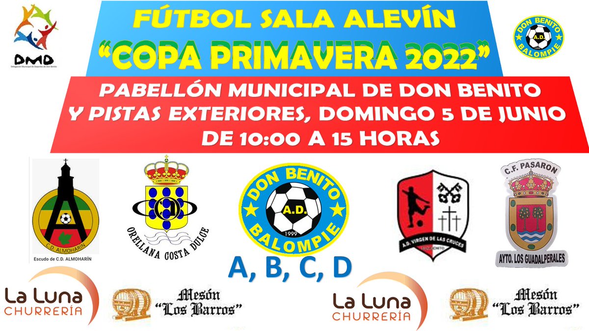 FÚTBOL SALA ALEVÍN
"COPA PRIMAVERA 2022"