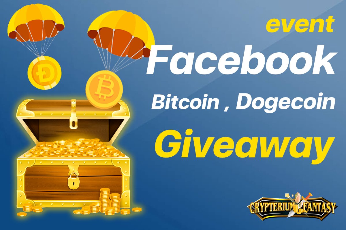 CrypteriumNFT's tweet photo. It's time for Phase 3 Event! BTC and Dogecoin are up for grabs!

The event will last 7 days and begin in Phase 3.

BTC and Dogecoin will be randomly ditributed to 100 lucky winners (5 winner will get BTC and 95 winner will get Dogecoin)

Event Details:
/1 https://t.co/uFI5qepYeS