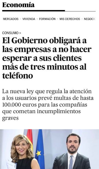 JosPastr's tweet photo. Vale, ahora que obliguen también a la administración a no tenerte más de 3 años esperando al teléfono. https://t.co/QCieqYSA42