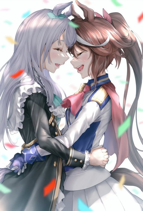 おかえり…マックイーン #ウマ娘プリティーダービー #ウマ娘 #メジロマックイーン(ウマ娘) #トウカイテイオー(ウマ娘)  