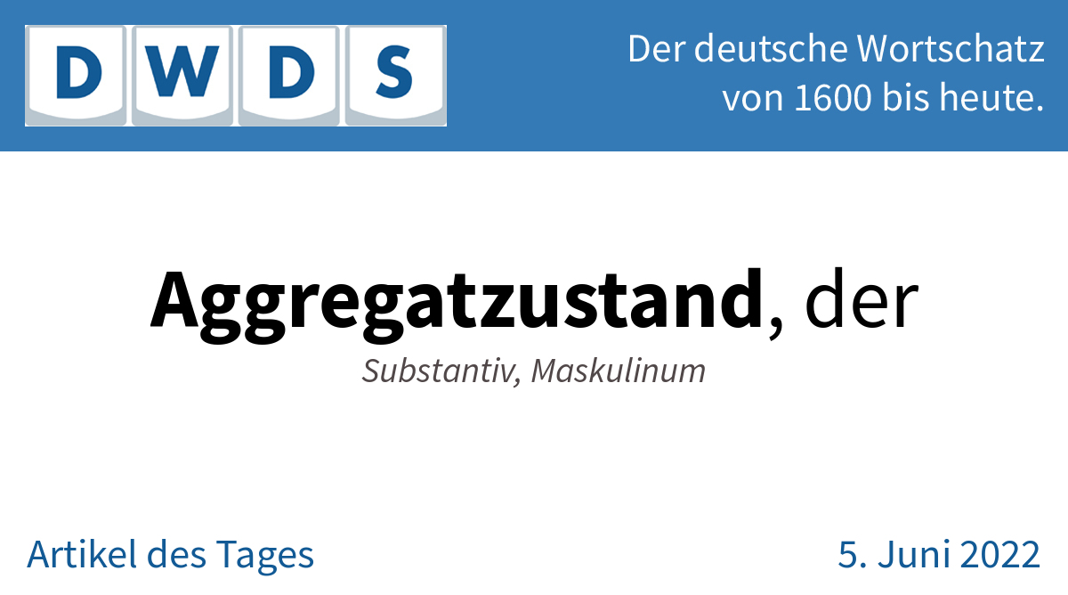 Wir erinnern heute an die Geburtsstunde eines besonderen Aggregatzustands. Fest, flüssig, gasförmig? Nein, #BoseEinstein​-Kondensat! Lesen Sie mehr im Artikel des Tages dwds.de/wb/Aggregatzus…