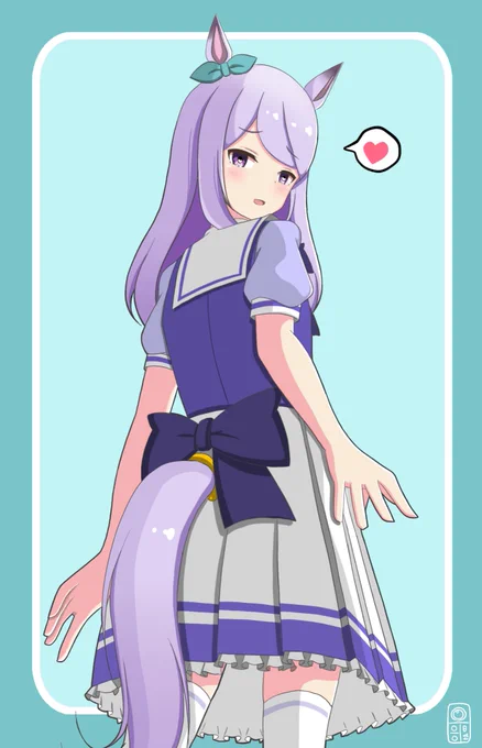 振り向きマックイーン#ウマ娘#ウマ娘プリティダービー #メジロマックイーン 