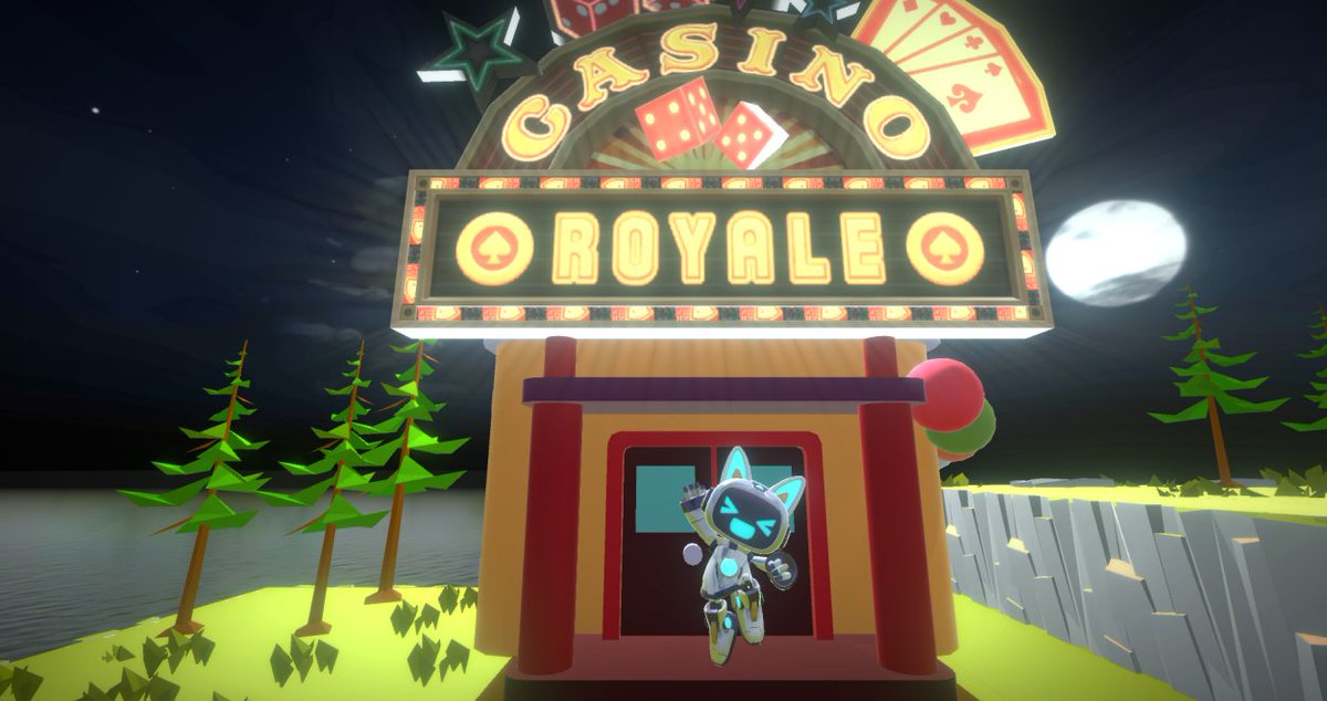 Mega_Whales's tweet photo. Another method to enjoy the World of the Over World! 🎆 

Exploring and looking for a cube isn't that much fun...
Here's a hidden area where Aaron can visit, the World Casino!🤗 
It's one of the Mini-Game features of the Over World.

#NFT #NFTGiveaway #P2E #P2Egaming #cute 
#Game https://t.co/sUK6pfqIFz