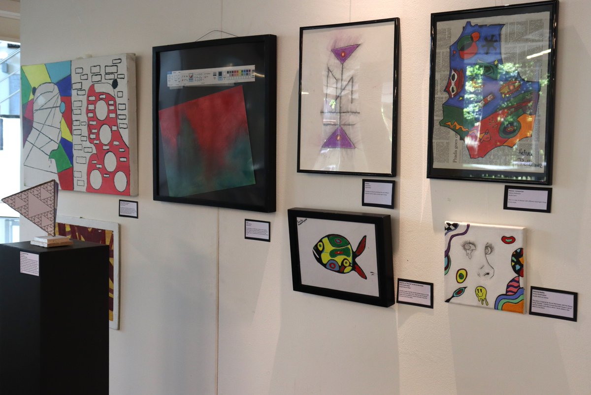 ISB_HsVisualart's tweet photo. LAST MONTH IN ART : HS ART EXHIBITIONS!
During the last month, the art department students were showing their artworks group shows rotating weekly in the ISB HS commons.
Here are some images of the exhibitions.
#thisisisb #internationalschoolofbrussels https://t.co/AFd5drsiNO