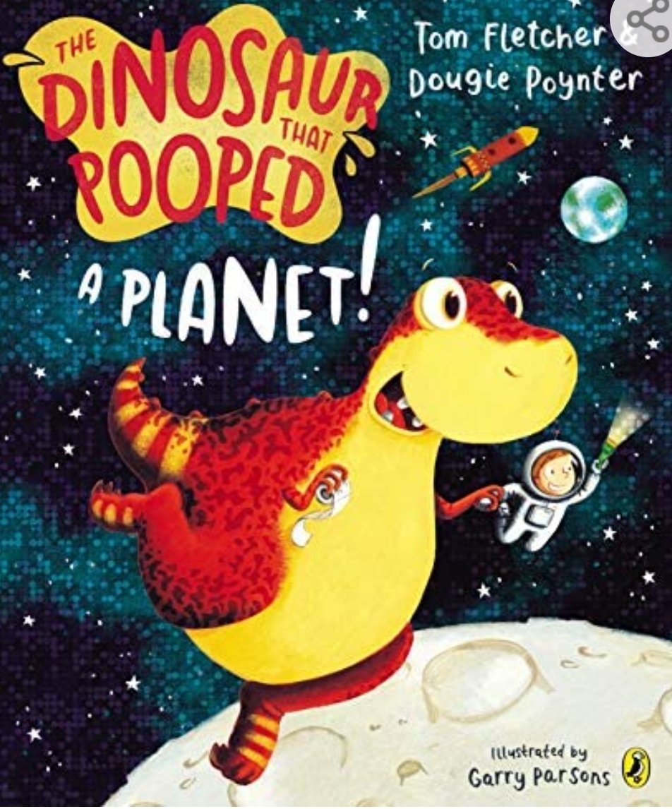 eyfsbrookmead's tweet photo. Happy Platinum Jubilee! I hope you're enjoying yourselves. I'm looking forward to seeing everyone back at school on Monday. Our final half term is themed around dinosaurs and superheroes. We'll start by reading 'The Dinosaur That Pooped a Planet'! https://t.co/XqYJMfhq1Y