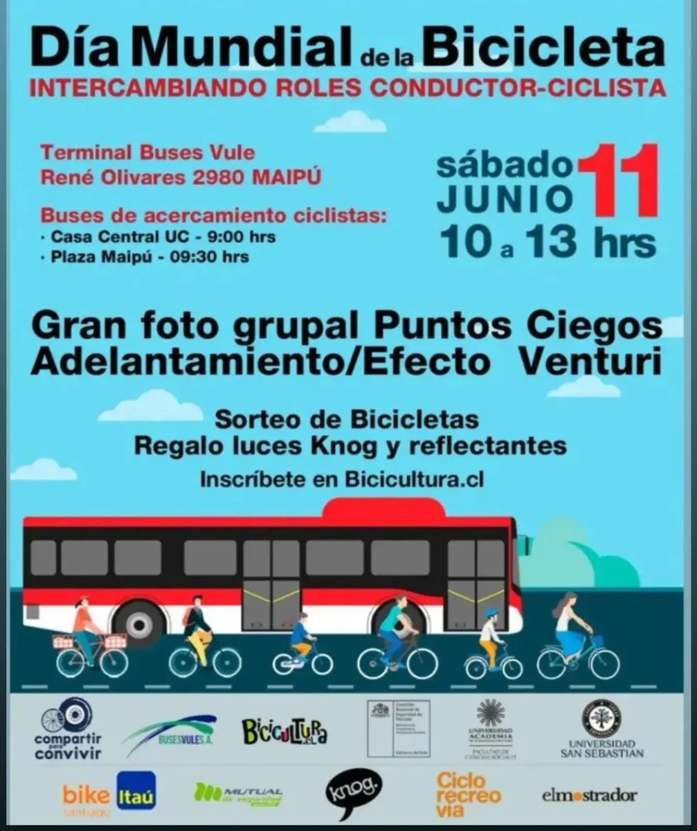 DetlaUAHC's tweet photo. [Dia mundial de la Bicicleta] No te pierdas esta actividad organizada por la escuela de @uahc_psicologia @U_Academia

11 de junio de 10 a 13 horas. https://t.co/AQj35y1VT7