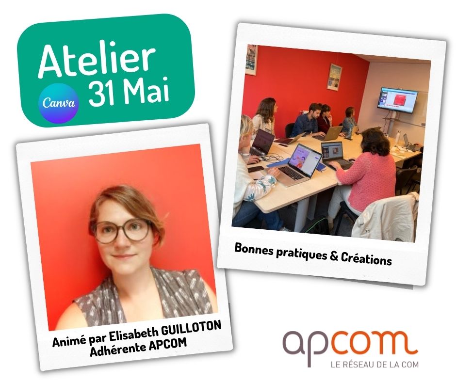 📸 Atelier #CANVA de ce mardi : échanges de bonnes pratiques &amp; créations graphiques. Un grand merci à notre adhérente Elisabeth Guilloton pour cet atelier très formateur 🎨 #bonnespratiques #CanvaPro