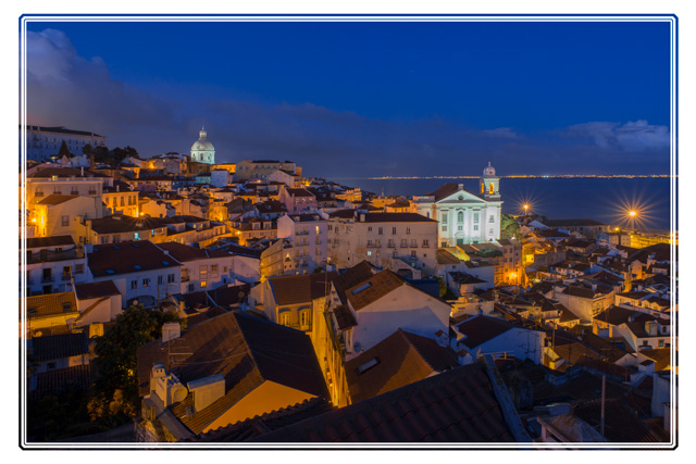 A view of the #oldtown of #Lisbon (#lisboa) #Portugal showing how the #streetlights bring #life to the old part of the #city #nightphotography #CityLife #landscapephotography #travelphotography #traditional #lifestyle #ThePhotoHour. More like this at darrensmith.org.uk