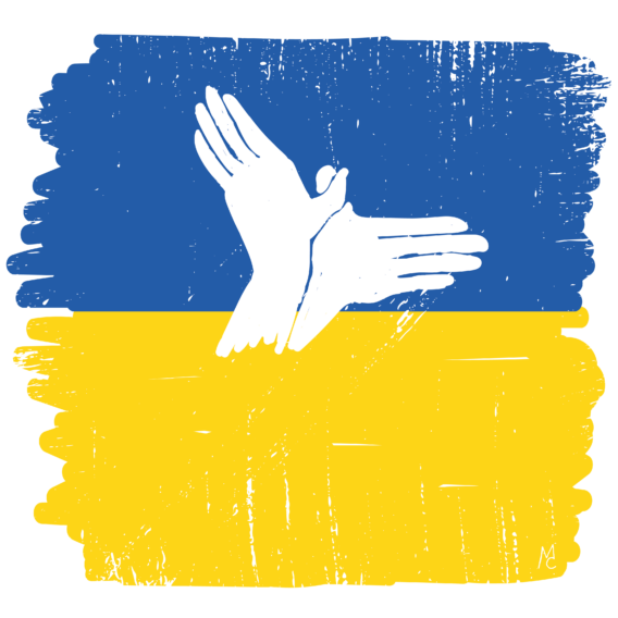 foeeurope's tweet photo. Today marks 100 days since the invasion of #Ukraine

We will never be desensitized to the absolute horror of war. We call for the right of all people to live in peace &amp; harmony. We call for unconditional sanctuary for everyone fleeing war☮️

#StandWithUkraine #CreativesForUkraine https://t.co/ik6vUcceCO