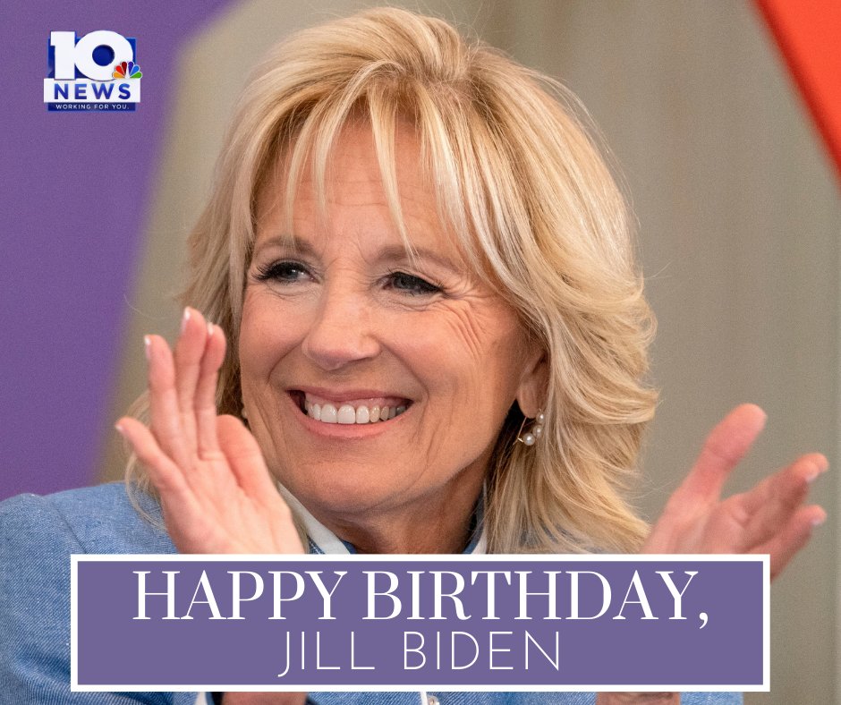 Join us in wishing  First Lady Dr. Jill Biden a happy 71st birthday!  