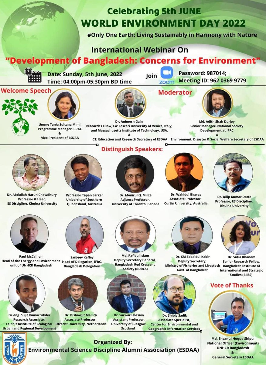 sujiturp's tweet photo. Looking forward to sharing thoughts with great minds....thanks to ESDAA organizers. @IOERmonitor
 @BDEnvNetwork @KUacbd https://t.co/Wq3xhazBLa