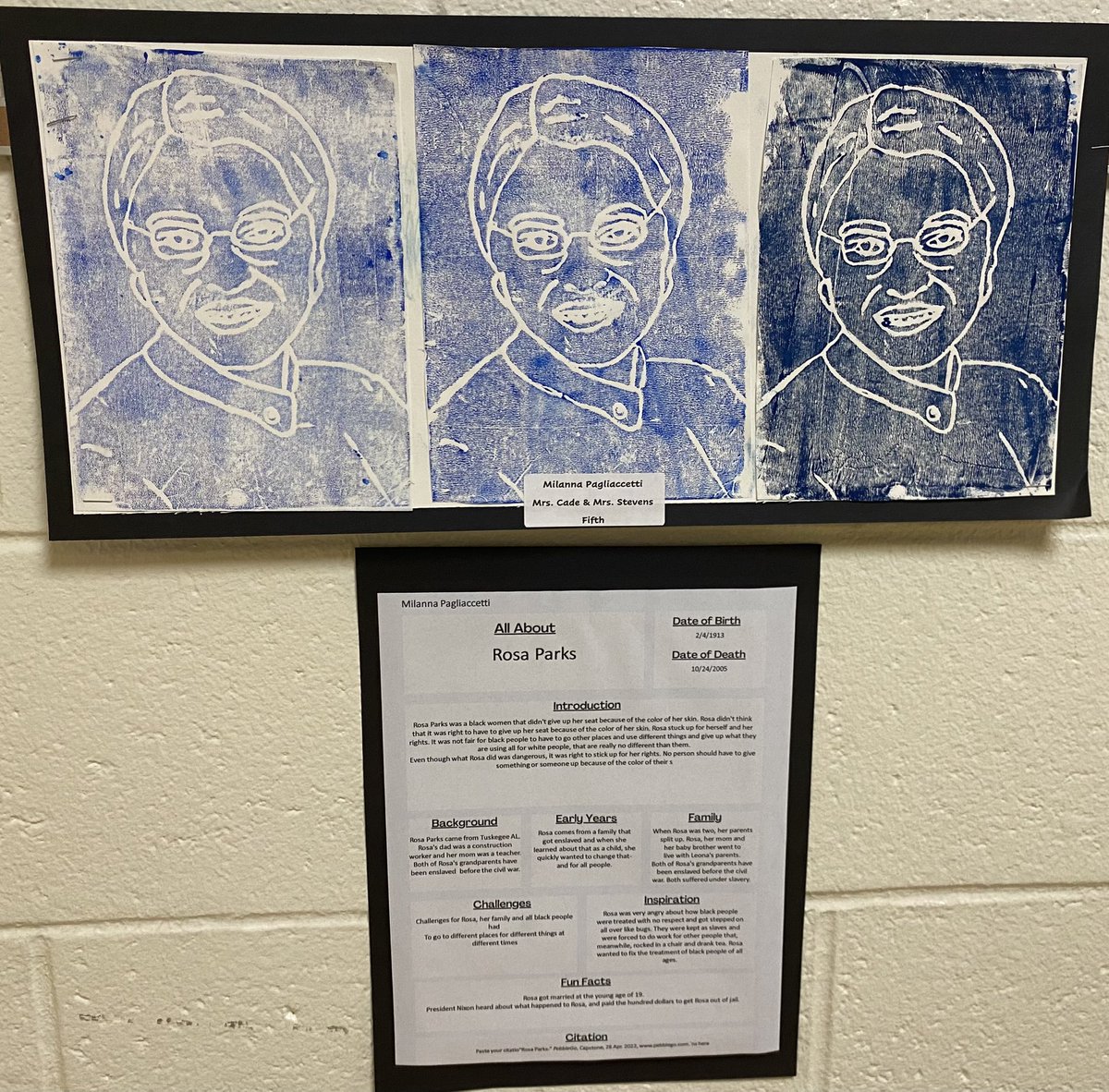 WhittyLibrarian's tweet photo. Our Wildcats did an amazing job on this collaborative research and art project! Shoutout to @MsStumpfsStudio &amp; @musicWHITdunn for a beautiful Art and Music Festival! @HerrAndersonWT @SuperintendWTPS @cegehringer https://t.co/MIPEqLjxcp
