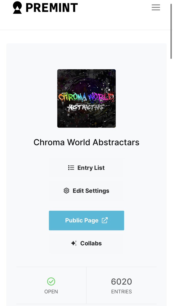 TheChromaWorld's tweet image. Over 6000 entries for our FREE mint in just over a week.. 
What the fuck 🤯
Registration closing soon, check our pinned post to enter. 🧡
#WeAreAbstract #NFTGiveaways #NFTartist #nftdrop #freeNFT #ChromaWorld
