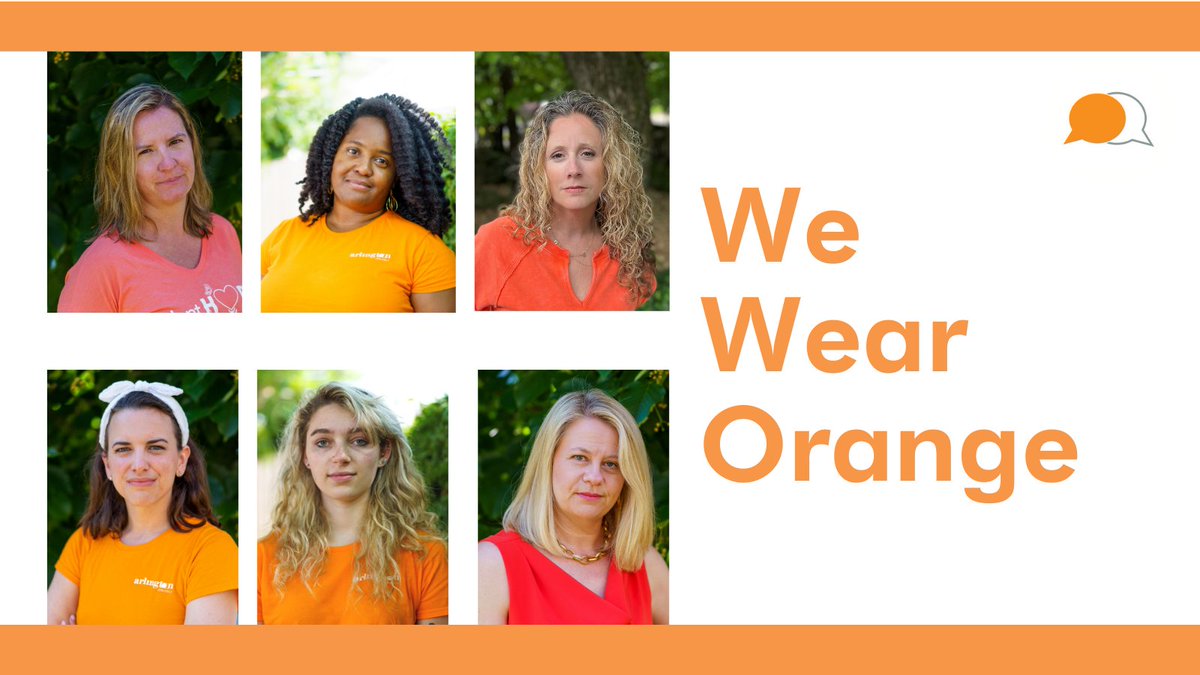 ArlStrategy's tweet photo. Today we #WearOrange in honor of National Gun Violence Awareness Day. Join us in wearing orange and share your pic on social media. Together, we can honor the more than 40,000 lives that are taken by gun violence each year in America. #GunViolenceAwarenessDay @MomsDemand https://t.co/7l8BPNnl8v