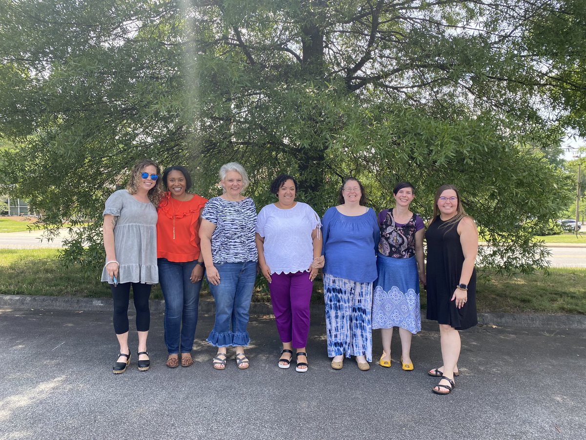 BenchmarksNC's tweet photo. Our Center for Quality Integration team gathered on Thursday for their 1st in person meeting in quite some time. #Rockstars https://t.co/Mxq9wqZFRV