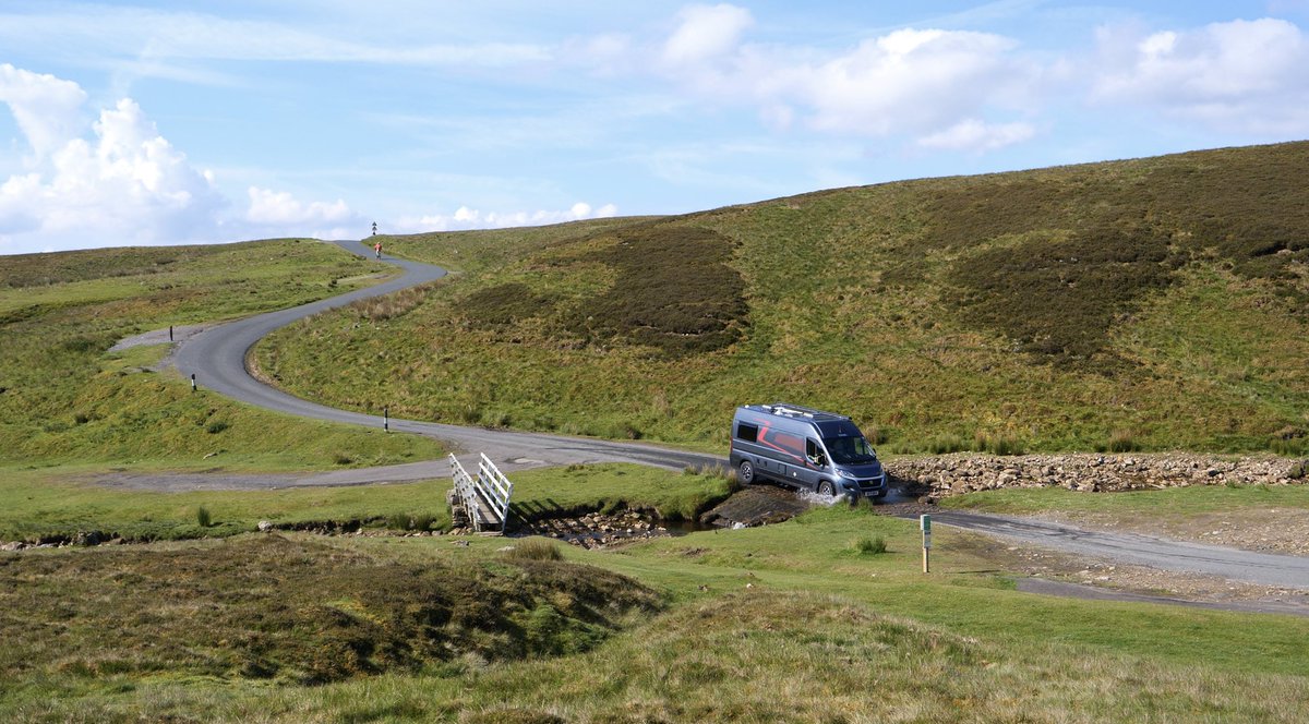 LeisureBit's tweet photo. Lovely extra long weekend - After a fantastic pub stop over, spent some time at the #JamesHerriot Ford in Arkengarthdale. 
Could have spent the whole day (and night) here. 

Happy Jubilee weekend folks! Enjoy!

David, Rachel &amp; Roxy 👍😀🐾🍻

#campervan #adventures #CV20 https://t.co/2xpnWfdXar