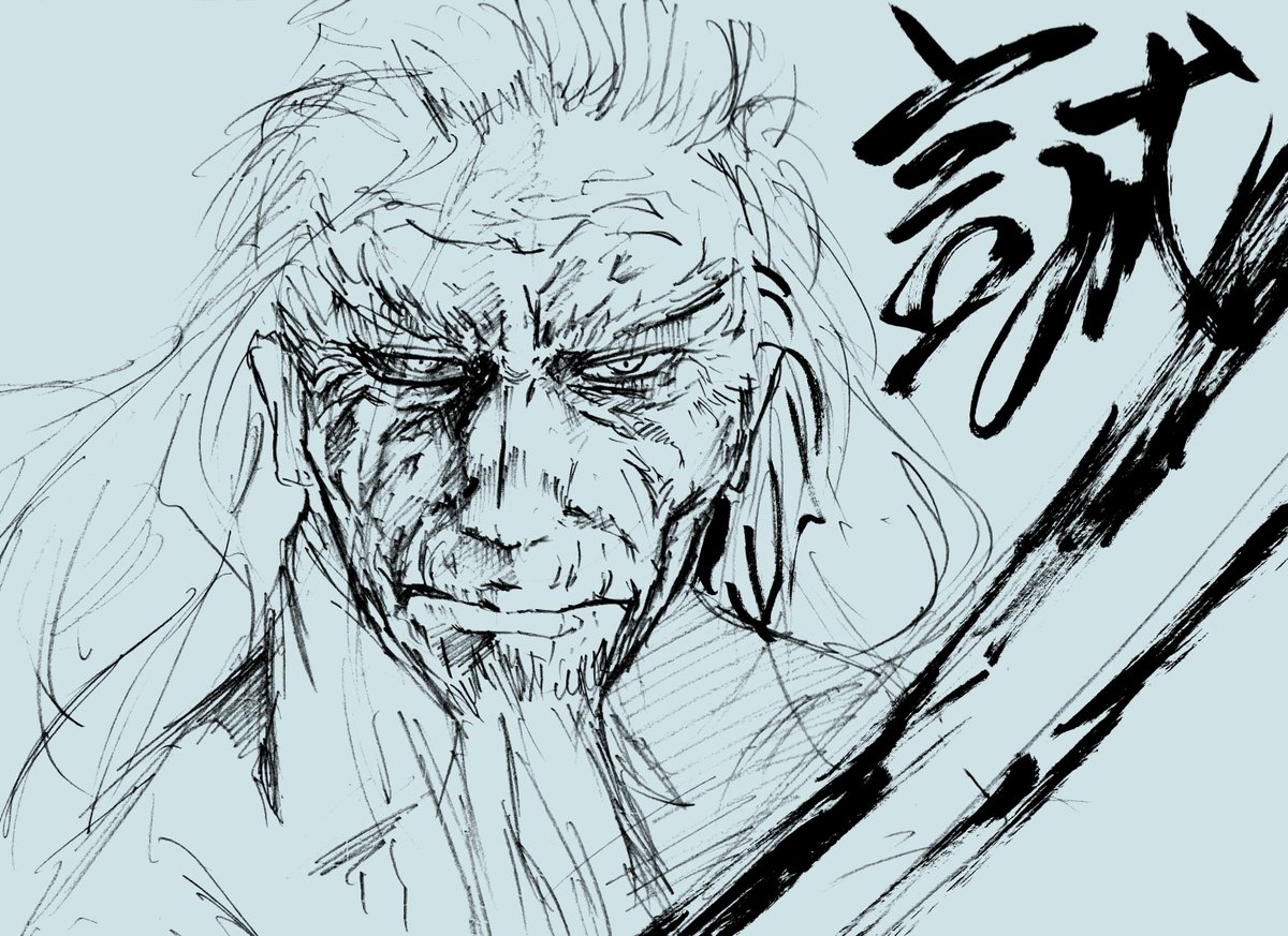 絵はちょいと描き貯めます。
気晴らしに落書きもします。 
