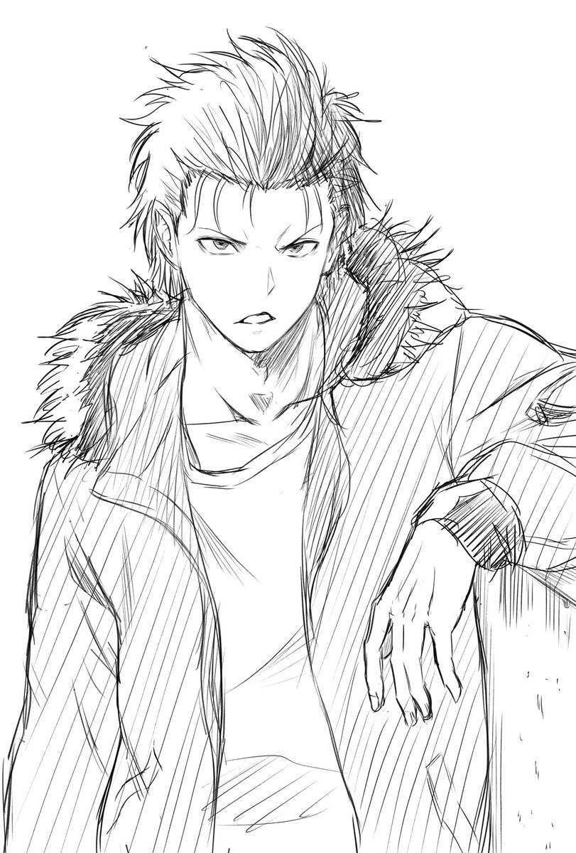 練習。
自分は女の子を描きたい というより、"男女"を描きたい、"恋愛"を描きたい が正しいのかなって最近思う。 