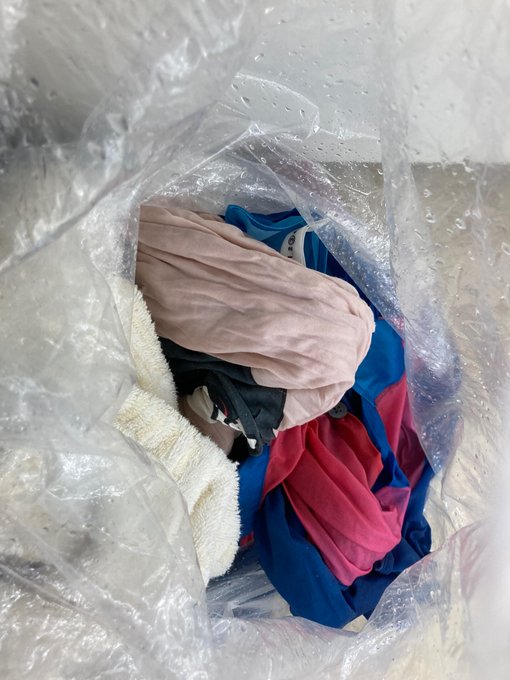 雹と大雨に降られて会社で着替える羽目になった・・・ 