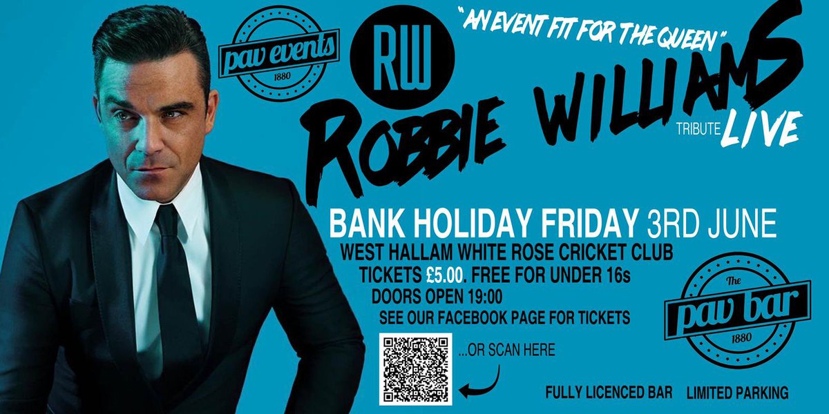 1880_WhiteRose's tweet photo. What a day we had yesterday hosting The Pav Bar Cup. Thank you to everyone who came along ⚽️👏

Onto the next one! Robbie Williams live at The Pav Bar tonight. Doors open 6.30 🎤🍺🍷 https://t.co/zyaxhpP0km