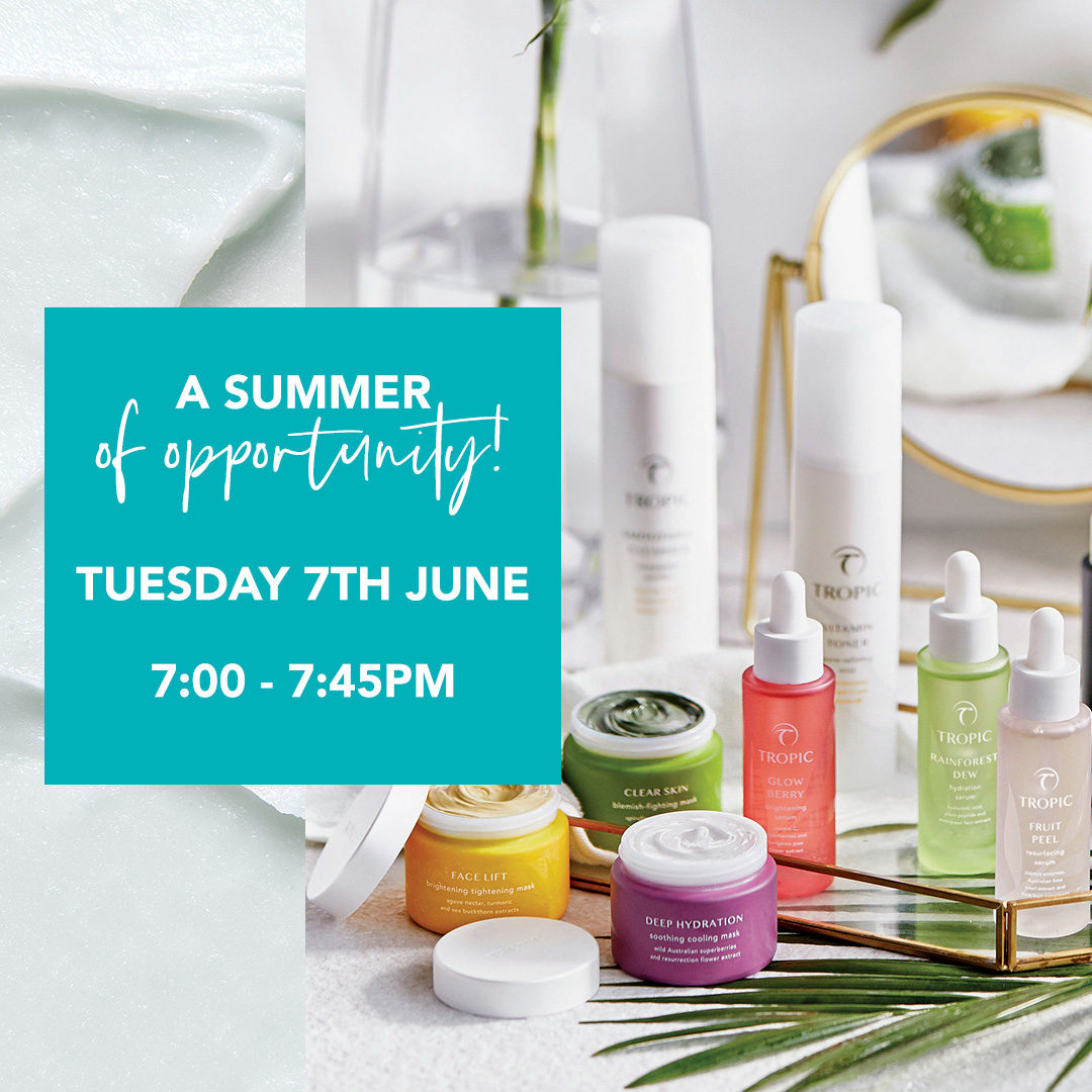 Join founder and CEO, Susie Ma, live online to learn what it’s like to be part of the UK’s fastest-growing skincare business and our incredible Ambassador family 🥰 Let us know if you’ll be tuning in 👇🏻 WATCH HERE: vimeo.com/event/2147137 #TropicSkincare #LoveTropic