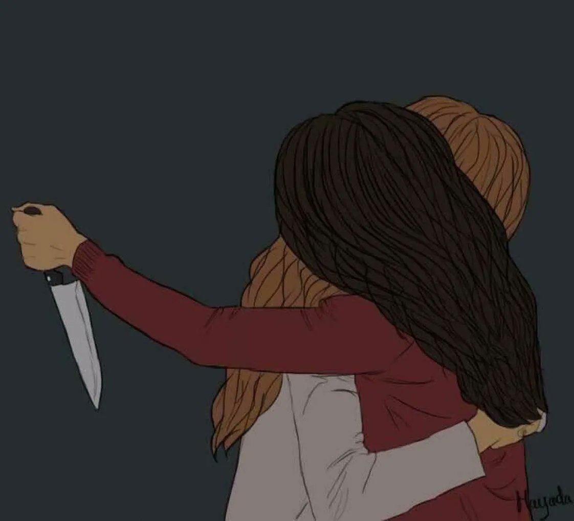 iteyoupone's tweet photo. even the most unexpected person can stab you in the back. https://t.co/KKqS5zG91N
