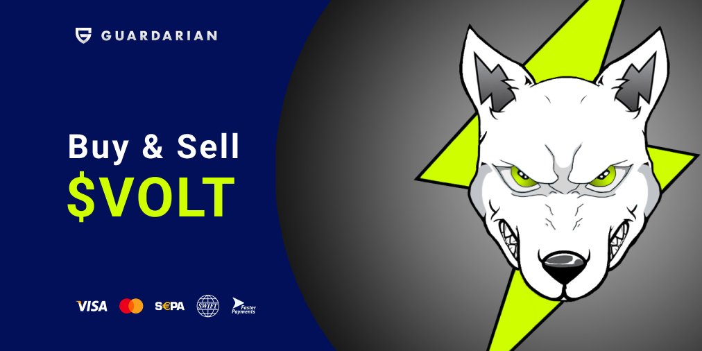 guardarian_com's tweet photo. #Voltarmy📢 $VOLT UP! 
We've listed #VOLTINU on our platform⚡️

Pay directly with a Debit/Credit card or via a simple SEPA/Bank transfer!

Load your bags with $VOLT on https://t.co/s2Ydz3k76X🤑@VoltInuOfficial https://t.co/xOSLnpEXpt