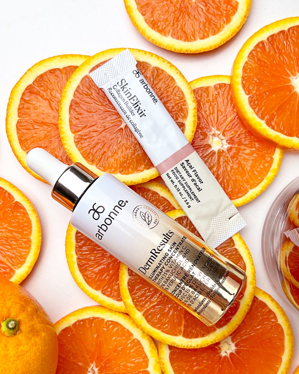 Showing some love to one of our favourite ingredients - VITAMIN C 🧡 These are only a few of our many products—from skincare to nutrition—that feature this powerhouse ingredient. 

#ArbonneUK #ArbonneNutrition #ArbonneSkincare