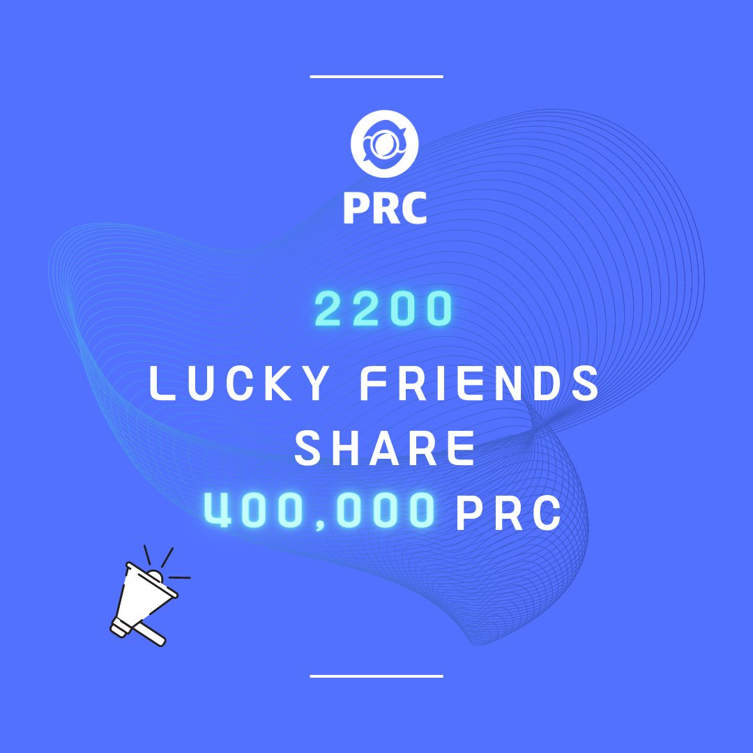 2200 lucky friends share 400,000 PRC!🤍
🔗Airdrop: t.me/BridgedNetwork…

🔗x.com/BridgedNetwork…

#blockchain #crypto #bridgednetwork #prc #employment #Airdrop #Event