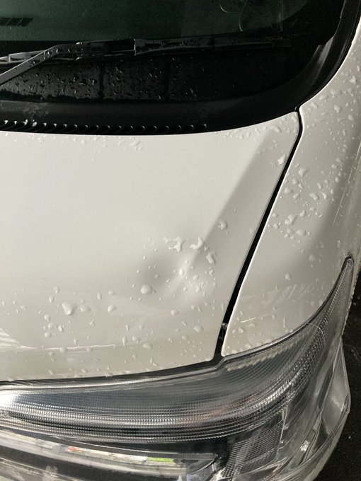 ゲリラヒョウ 原木中山駅の屋根がヒョウで割れてエスカレーターも停止 雹 ひょう で穴あいてる 千葉県市川市周辺の強風や豪雨に注意 まとめダネ