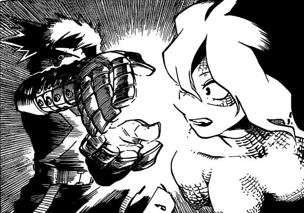 this is the coolest katsuki panel ever 