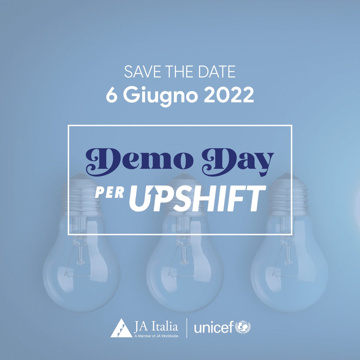 JA Italia (@jaitalia) on Twitter photo #DemoDay Idee in azione per #Upshift, il programma <a href="/UNICEF/">UNICEF</a> in partenariato con JA Italia. Celebreremo le idee innovative dei giovani per un impatto sociale nella comunità in cui vivono.
#ChildGuarantee, <a href="/FitzcarraldoFon/">Fondaz. Fitzcarraldo</a>, <a href="/Museo_MAXXI/">MAXXI</a>, <a href="/OCulturali/">Officine Culturali</a>, Polo ‘900 Torino, #Hydro #DemoDay Idee in azione per #Upshift, il programma <a href="/UNICEF/">UNICEF</a> in partenariato con JA Italia. Celebreremo le idee innovative dei giovani per un impatto sociale nella comunità in cui vivono.
#ChildGuarantee, <a href="/FitzcarraldoFon/">Fondaz. Fitzcarraldo</a>, <a href="/Museo_MAXXI/">MAXXI</a>, <a href="/OCulturali/">Officine Culturali</a>, Polo ‘900 Torino, #Hydro