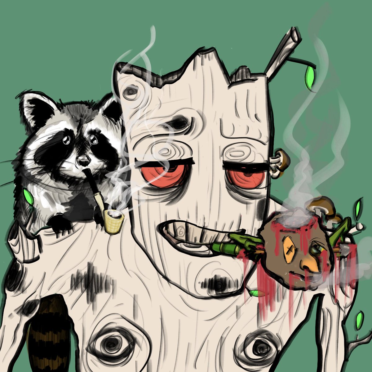 treetownwtf's tweet photo. @goblintownwtf W A T C H I N G  Y O U  A M O N G S T  T H E  
T R E E S  A S  A L W A Y S 

#ElvesVsGoblins #NFTree #TreeTownwtf #goblintownwtf #elftownwtf https://t.co/g2DJ01c2oY