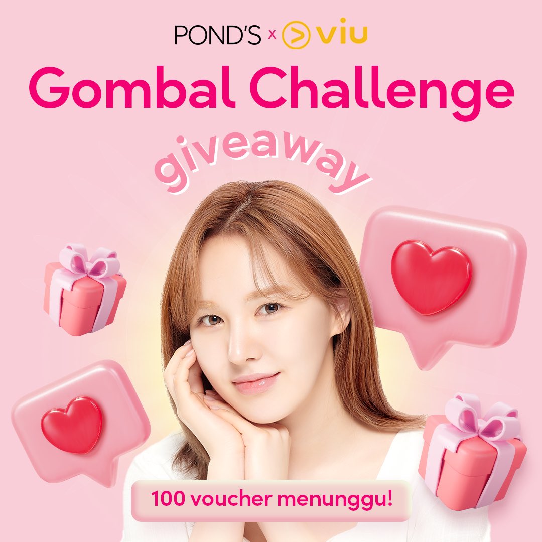PondsIndonesia's tweet photo. Caranya gampang banget!

Yuk, ikutan POND’S Gombal Challenge! Tulis gombalan andalanmu untuk Wendy Red Velvet dengan keyword WAJIB, yaitu POND’S &amp; Wendy.

POND’S tunggu gombalan kreatif ala POND’S Squad hingga 15 Juni 2022. Semoga beruntung!

#PONDS #PONDSIndonesia #PONDSxVIU https://t.co/cclEqP8rJL
