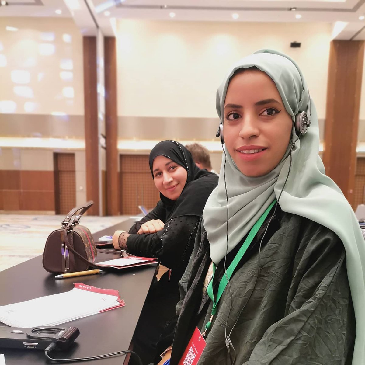 Fathiya89's tweet photo. جانب من المشاركة في المؤتمر الحادي والثلاثين الذي اختيرت فيه السلطنة من قبل الاتحاد الدولي للصحفيين لتكون هي القبلة لهذا العمل الكبير.
#الكونجرس31 https://t.co/AyYeXLqOLg