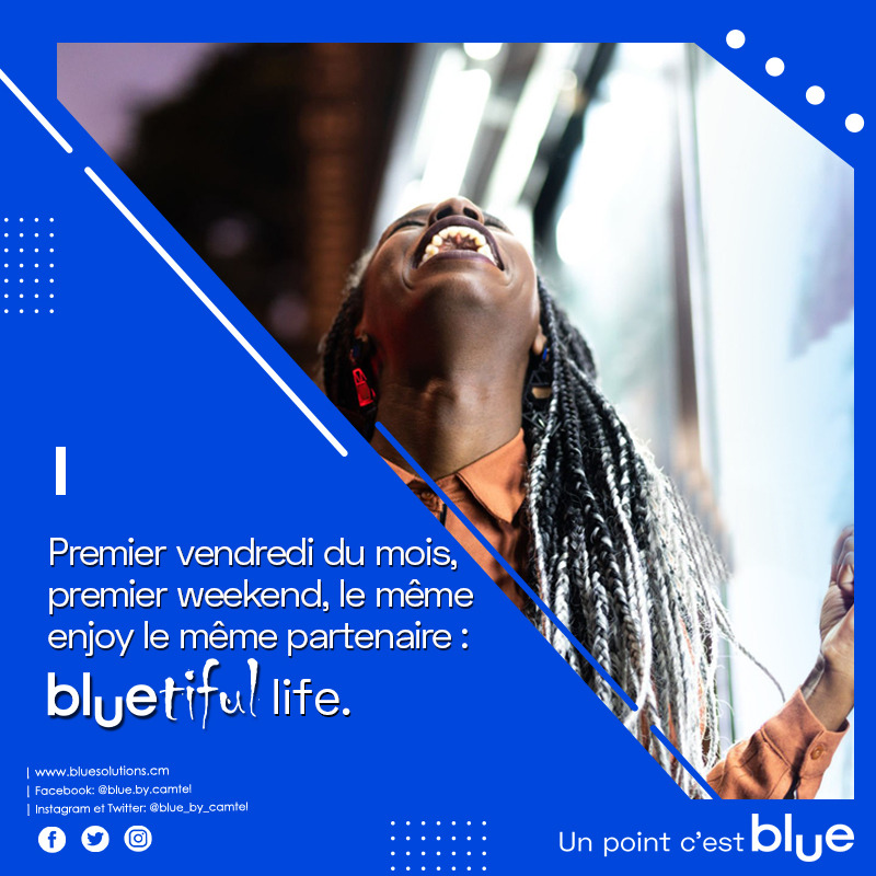 blue_by_camtel's tweet photo. Pour ce 1er weekend de juin, plongez dans la #BlueLife en activant un de vos forfaits préférés grâce au code : *825#
#LifeIsBluetiful https://t.co/xcUtPwx079