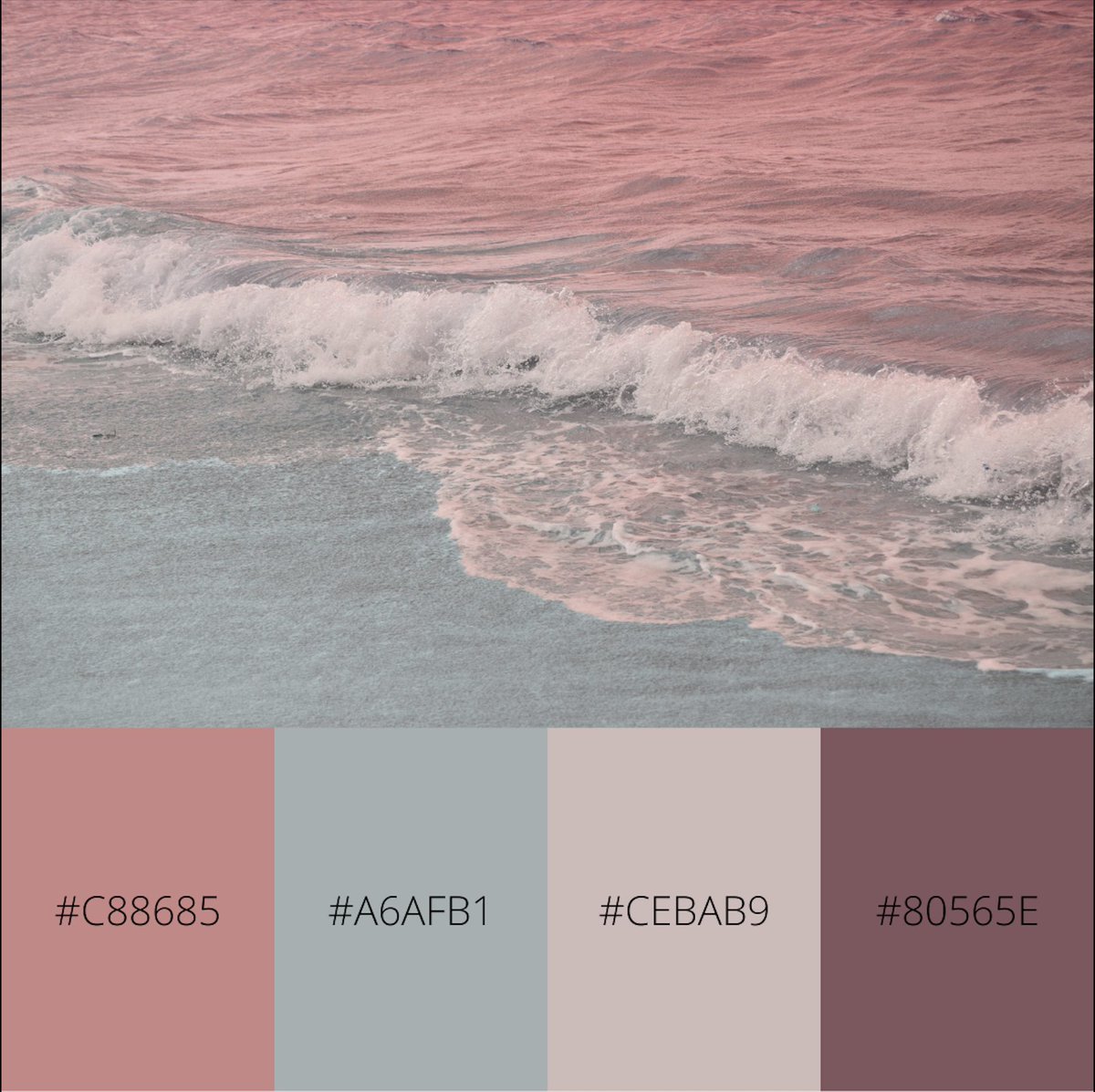 Beach Color Palette Canva