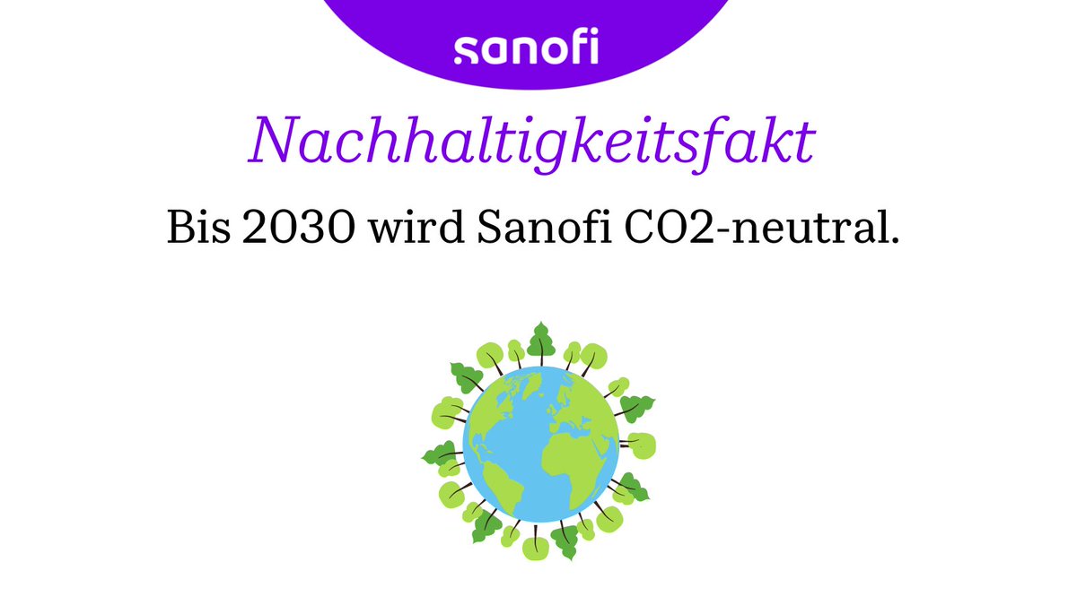 SanofiAT's tweet photo. Am Sonntag ist #WorldEnvironmentDay2022! Auch wir bei Sanofi sehen uns in der Verantwortung, unseren Beitrag zum Erreichen der Klimaziele zu leisten. 💚
#WeCanDoMore #PlanetMobilization https://t.co/4uNPxbCMFO
