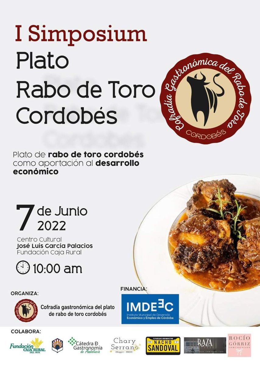 Rabo de Toro Cordobés Cofradía Gastronómica tweet media