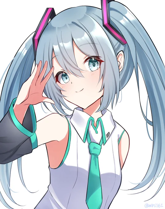 ミクさん #初音ミク  #イラスト 