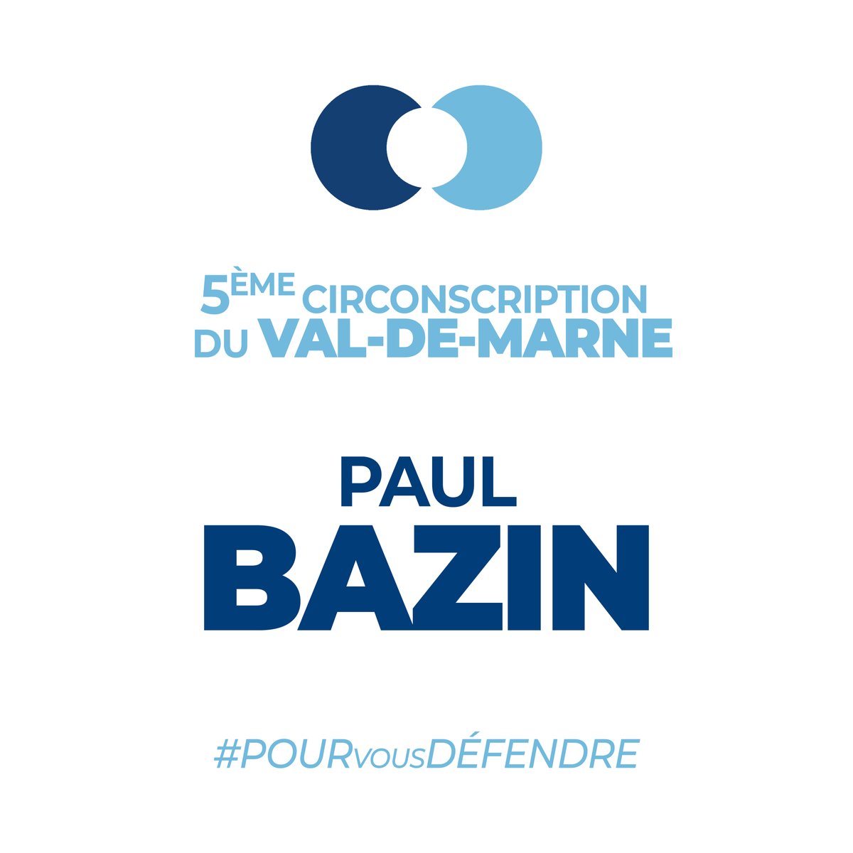 lesRepublicains's tweet photo. 🗳️ Dans la cinquième circonscription du Val-de-Marne, je vote @paulbazin ! 

🇫🇷 Les 12 et 19 juin, choisissez des députés #PourVousDéfendre ! https://t.co/mwh7tXvtf4