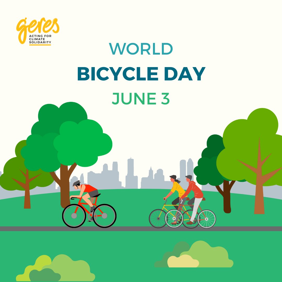 Happy World Bicycle Day!

#ActingForClimateSolidarity