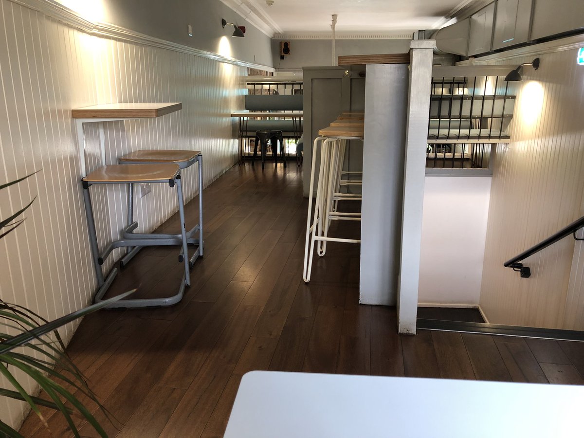 Upstairs in <a href="/CastelloCoffee/">Castello Coffee</a> Great coffee in a lovely looking cafe #Edinburgh
