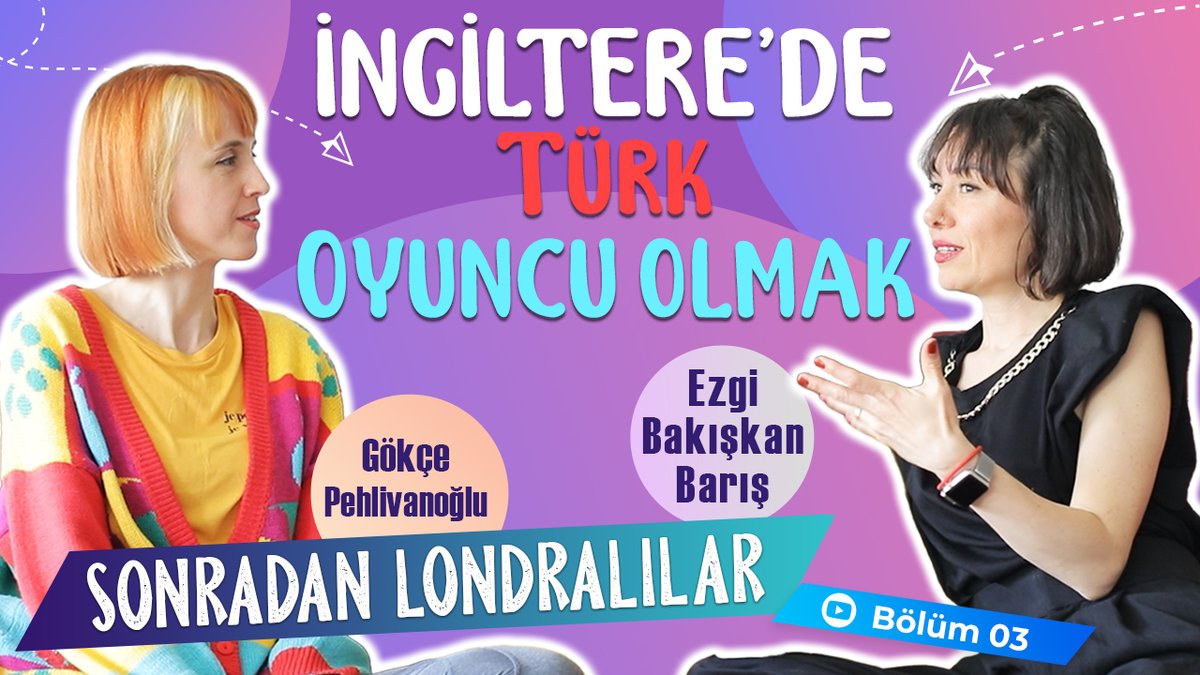 #SonradanLondralılar Yeni bölüm geldi! İzlemek için ➡️ youtube.com/watch?v=PmYWOj…
Sevgili <a href="/ezgibakiskan/">Ezgi Bakışkan Barış</a> ile İngiltere'de Türk oyuncu olmak, Türkçe tiyatro yapmak, çocuk büyütmek üzerine konuştuk. Ve tabii ki İngiliz'lerle ilgili bol bol gıybet yaptık! 😀 
#Londra #İngiltere #YouTube