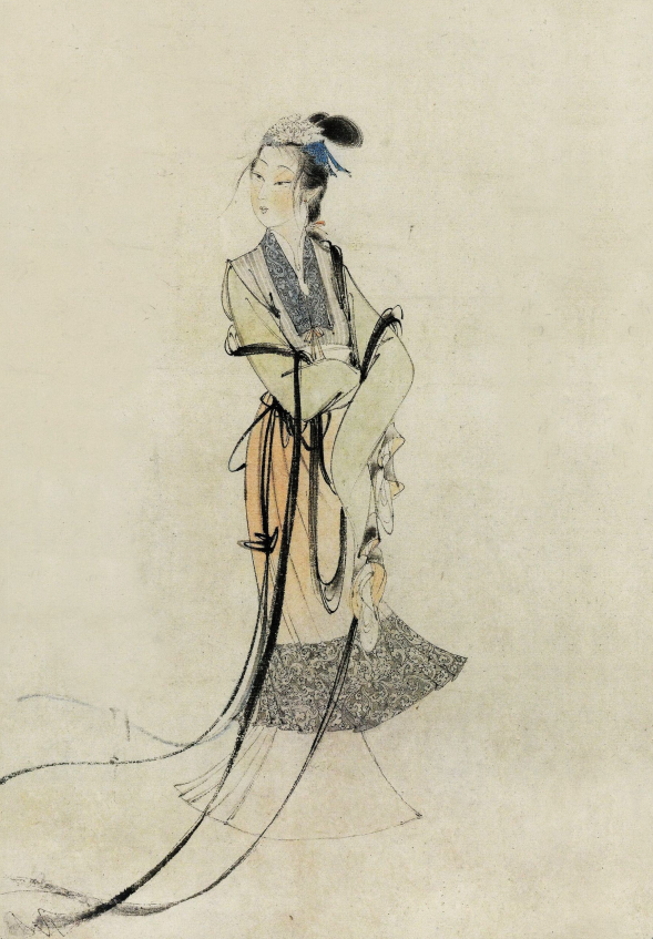 Appreciation of Chinese painting
《The spring mark not old》