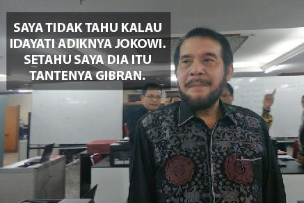AssaMaulana's tweet photo. Niat hati menikahi Tantenya Gibran, eh malah dapet adiknya jokowi🤦‍♂️😂 https://t.co/essf4GOdCZ