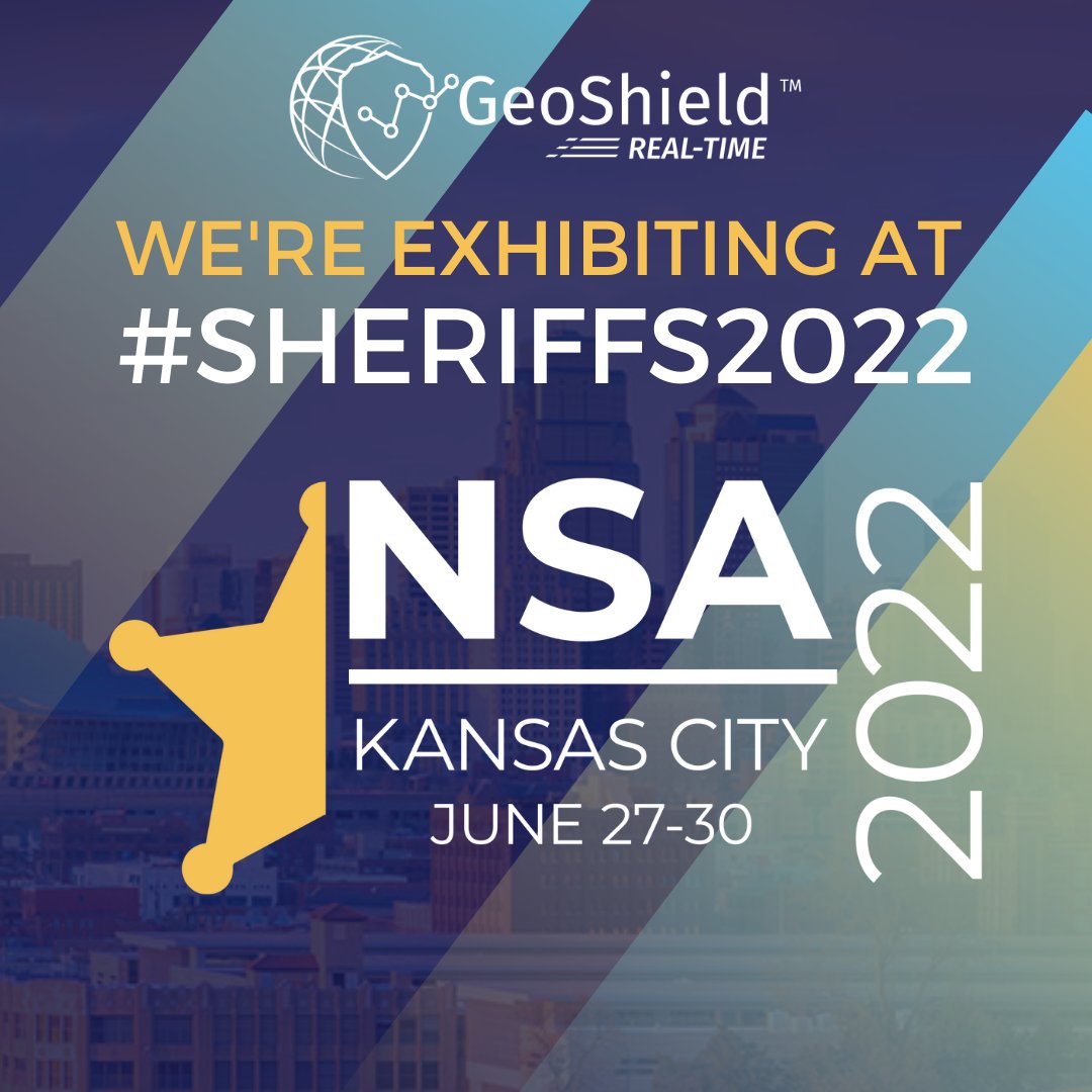 We are excited to bring #GeoShield Real-Time, a level-1 law enforcement system to the big 2022 reunion of Law Enforcement professionals, the National Sheriff Association Conference!

Join us at Kansas City, Missouri between June 27-29 by registering here

#geoshield #sheriffs2022