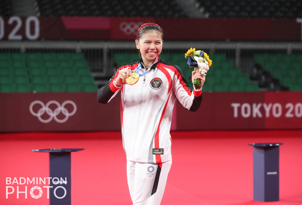 badmintonupdate's tweet photo. Greysia Polii (INA) - Notable achievements

🥇 2020 Tokyo Olympics
🥇 2014 Incheon Asian Games
🥉 2019 World Championships Basel
🥉 2018 World Championships Nanjing
🥉 2015 World Championships Jakarta

📸 Badminton Photo https://t.co/UVKAAtAsA0