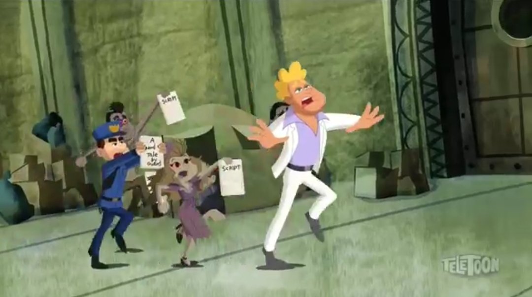 Out of Context Wacky Races tweet media